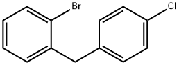 Benzene, 1-bromo-2-[(4-chlorophenyl)methyl]- Structure