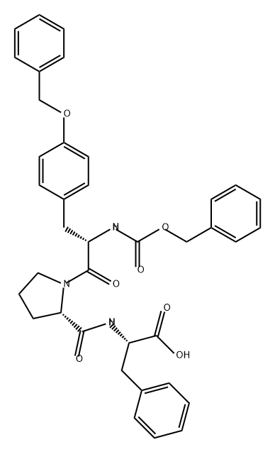 L-Phenylalanine, N-[(phenylmethoxy)carbonyl]-O-(phenylmethyl)-L-tyrosyl-L-prolyl- (9CI)