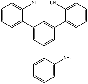 1,3,5-tris(2'-aminophenyl)benzene Struktur