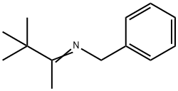 Benzenemethanamine, N-(1,2,2-trimethylpropylidene)- Struktur