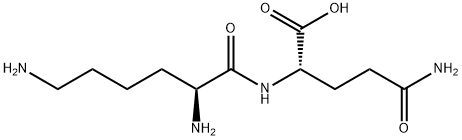L-Glutamine, L-lysyl- Struktur