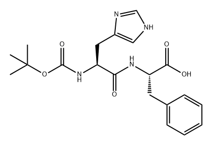 L-Phenylalanine, N-[(1,1-dimethylethoxy)carbonyl]-L-histidyl-