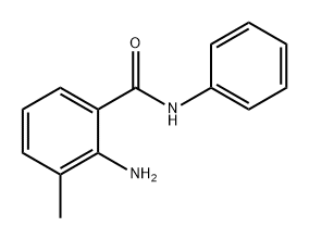 Benzamide, 2-amino-3-methyl-N-phenyl- Struktur