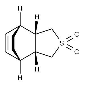 4,7-Ethanobenzo(c)thiophene, 1,3,3a,4,7,7a-hexahydro-2,2-oxide, (3aalp ha,4alpha,7alpha,+-,7aalpha)- Structure