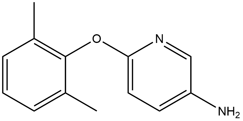 6-(2,6-Dimethylphenoxy)-3-pyridinamine 结构式