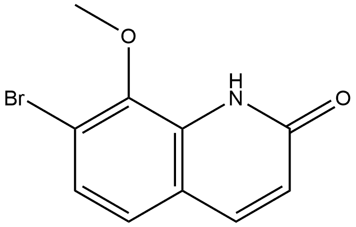 7-bromo-8-methoxyquinolin-2(1H)-one