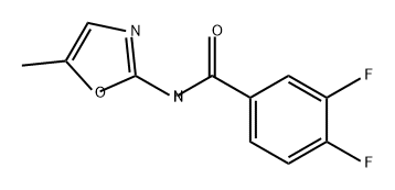 Benzamide, 3,4-difluoro-N-(5-methyl-2-oxazolyl)-