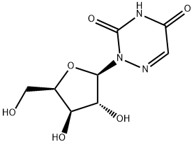 6-Aza-xylouridine Structure