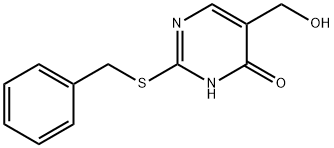 4(3H)-Pyrimidinone, 5-(hydroxymethyl)-2-[(phenylmethyl)thio]-