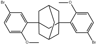 1,3-bis(5-bromo-2-methoxyphenyl)adamantane