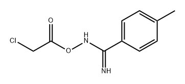 Acetic acid, 2-chloro-, [imino(4-methylphenyl)methyl]azanyl ester