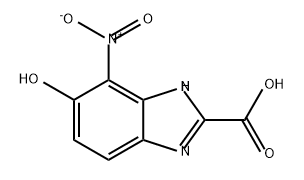 1H-Benzimidazole-2-carboxylic acid, 6-hydroxy-7-nitro- Structure
