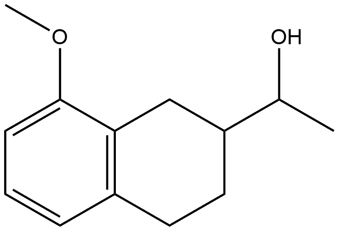 2-(1-hydroxyethyl)-8-methoxy-1,2,3,4-tetrahydronaphthalene Structure