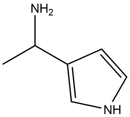 1-(1H-pyrrol-3-yl)ethan-1-amine Struktur