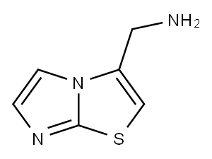 Imidazo[2,1-b]thiazole-3-methanamine Structure