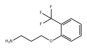 1-Propanamine, 3-[2-(trifluoromethyl)phenoxy]- Structure