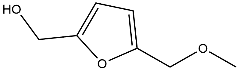2-Furanmethanol, 5-(methoxymethyl)- Struktur