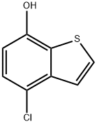 Benzo[b]thiophene-7-ol, 4-chloro- Structure