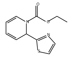 1(2H)-Pyridinecarboxylic acid, 2-(2-thiazolyl)-, ethyl ester