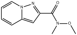 Pyrazolo[1,5-a]pyridine-2-carboxamide, N-methoxy-N-methyl-