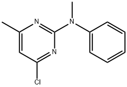 2-Pyrimidinamine, 4-chloro-N,6-dimethyl-N-phenyl-