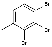 Benzene, 1,2,3-tribromo-4-methyl- Structure