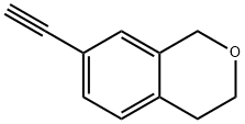 1H-2-Benzopyran, 7-ethynyl-3,4-dihydro- Struktur