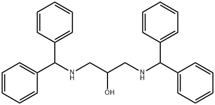 1,3-Bis[(diphenylmethyl)amino]-2-propanol Struktur