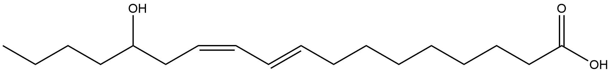 (9E,11Z)-14-羟基-9,11-十八碳二烯酸, 938054-62-7, 结构式