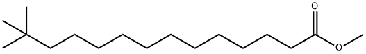 Tetradecanoic acid, 13,13-dimethyl-, methyl ester 结构式