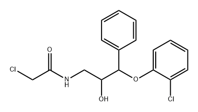 Acetamide, 2-chloro-N-[3-(2-chlorophenoxy)-2-hydroxy-3-phenylpropyl]-