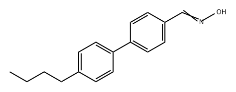 [1,1'-Biphenyl]-4-carboxaldehyde, 4'-butyl-, oxime Structure