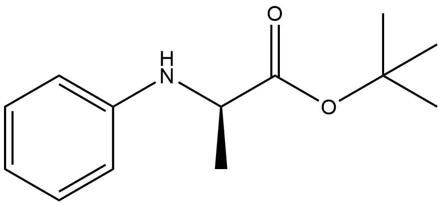N-Phenyl-D-alanine 1,1-dimethylethyl ester Structure