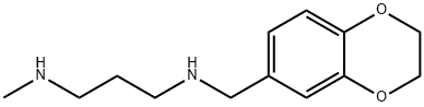 1,?3-?Propanediamine, N1-?[(2,?3-?dihydro-?1,?4-?benzodioxin-?6-?yl)?methyl]?-?N3-?methyl- Structure