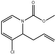 1(2H)-Pyridinecarboxylic acid, 3-chloro-2-(2-propen-1-yl)-, methyl ester Structure