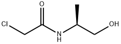 Acetamide, 2-chloro-N-[(1S)-2-hydroxy-1-methylethyl]- Structure