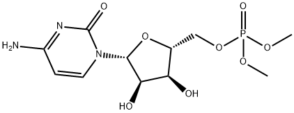 cytidine-5'-O-dimethylphosphate 结构式