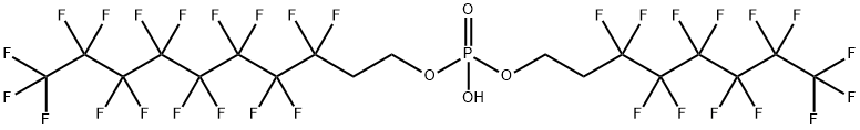 6:2/8:2Fluorotelomerphosphatediester Struktur
