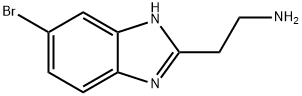 1H-Benzimidazole-2-ethanamine, 6-bromo- Struktur