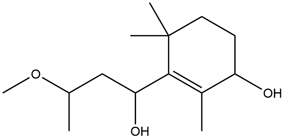 1-Cyclohexene-1-methanol, 3-hydroxy-α-(2-methoxypropyl)-2,6,6-trimethyl-