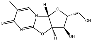 6H-Furo[2',3':4,5]oxazolo[3,2-a]pyrimidin-6-one, 2,3,3a,9a-tetrahydro-3-hydroxy-2-(hydroxymethyl)-7-methyl-, (2R,3R,3aR,9aR)-