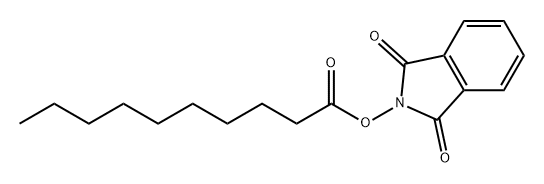 1,3-二氧代-2,3-二氢-1H-异吲哚-2-基癸酸酯,94815-91-5,结构式