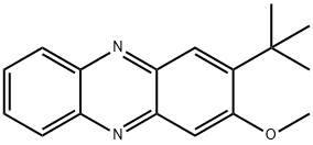 Phenazine, 2-(1,1-dimethylethyl)-3-methoxy- Struktur