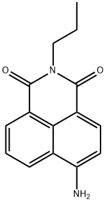 1H-Benz[de]isoquinoline-1,3(2H)-dione, 6-amino-2-propyl-,94860-68-1,结构式