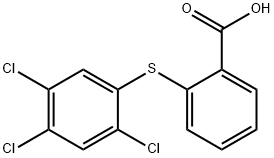 Benzoic acid, 2-[(2,4,5-trichlorophenyl)thio]-