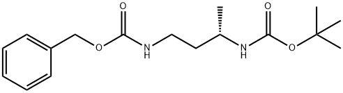 Carbamic acid, N-[(3S)-3-[[(1,1-dimethylethoxy)carbonyl]amino]butyl]-, phenylmethyl ester