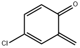 2,4-Cyclohexadien-1-one, 4-chloro-6-methylene- Structure