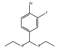 Benzene, 1-bromo-4-(diethoxymethyl)-2-fluoro-