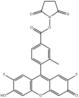 4-Carboxy-Pennsylvania Green NHS ester Structure