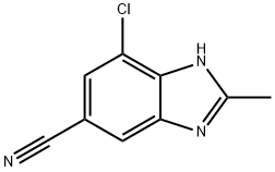 952511-69-2 7-Chloro-2-methyl-1H-benzimidazole-5-carbonitrile